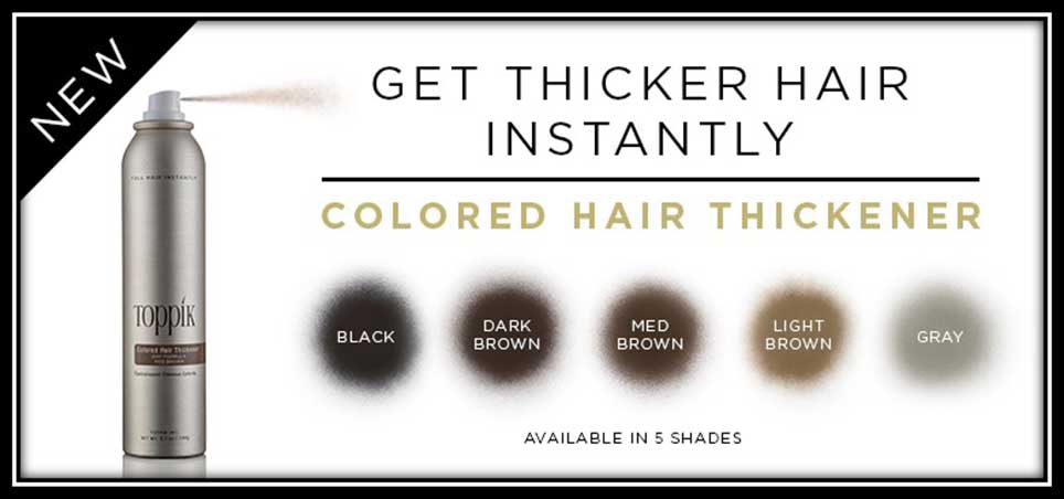 Toppik - Slider - Colored Hair Thickener
